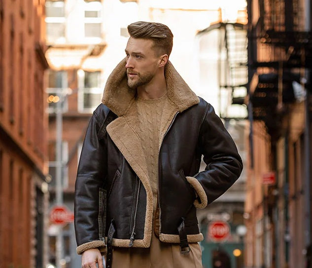 AVIATION LEATHERCRAFT RAF アーヴィンジャケット Men's RAF Flying