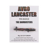 Avro Lancaster 3D Enamel Pin Badge