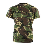 Children's camouflage British DPM Military style t-shirt.