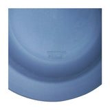 Concorde Wedgwood Portland Blue plate with embossed 'Wedgewood made in England' on the bottom plate.