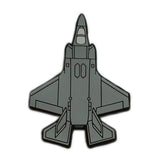 F35 Lightning Fighter Jet Magnet. Wingspan 2.1 inch.