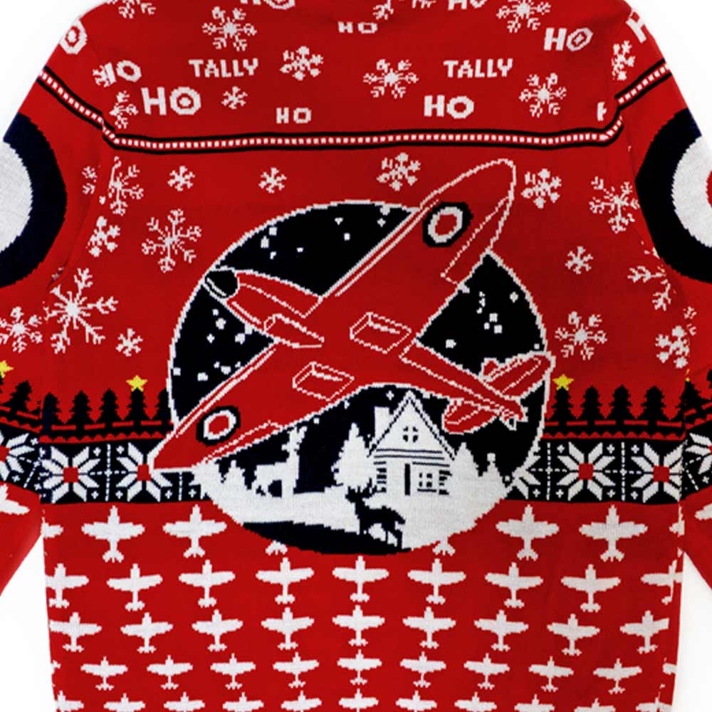 Santa Spitfire Christmas Jumper