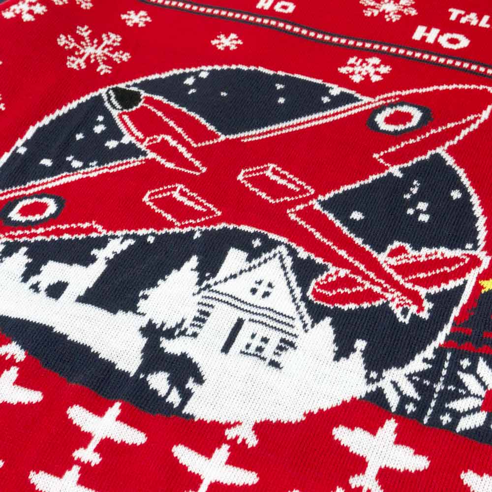 Santa Spitfire Christmas Jumper