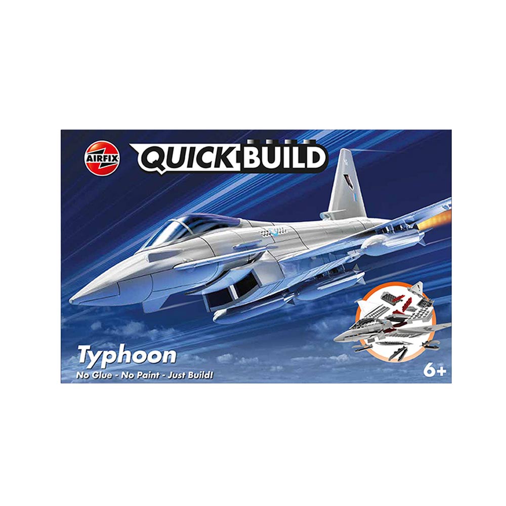Airfix Quick Build Eurofighter Typhoon Construction Model Set