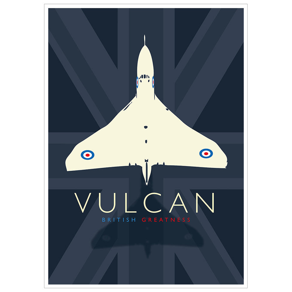 Vulcan British Greatness A3 Print