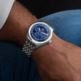Made exclusively for the Royal Air Force Museum by Sekonda, this stylish watch features a stainless steel bracelet, blue face with RAF roundel, fixed bezel and engraved Museum logo on the back of the case.