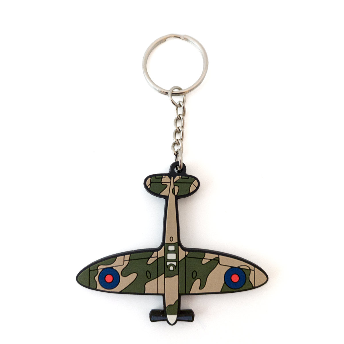 Ashton And Finch Portachiavi In Legno RAF Spitfire, Inciso Al Laser, Regalo Per Appassionati Di Aviazione E Storia Militare - 4