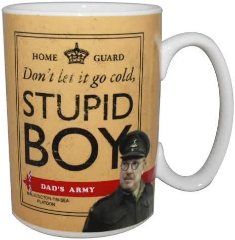 Dad's Army Mug - Stupid Boy