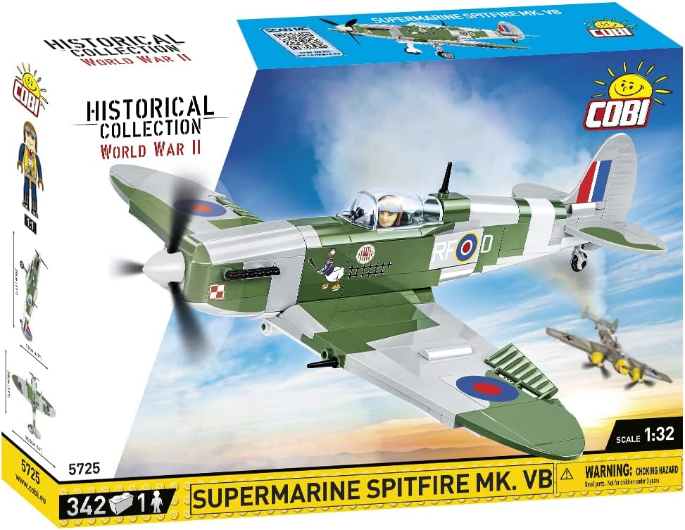 COBI Supermarine Spitfire MK VB 335 KL Building Blocks Set