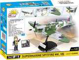 COBI Supermarine Spitfire MK VB 335 KL Building Blocks Set