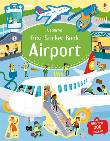 First Sticker Book Airport By Sam Smith