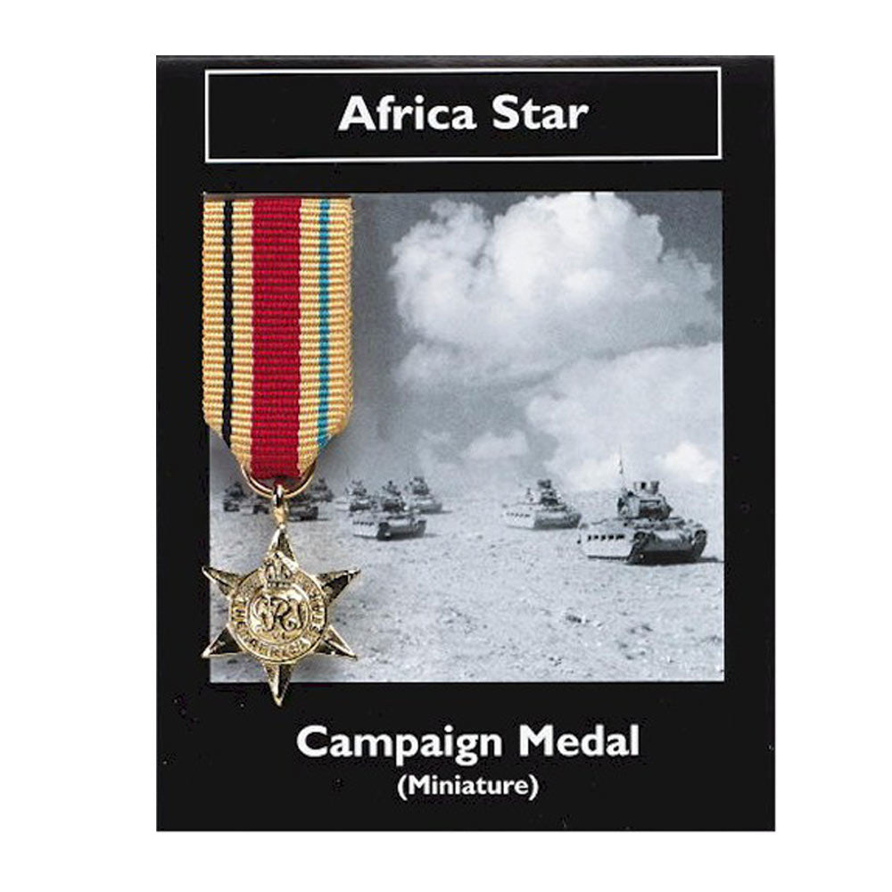 Africa Star Replica Mini Medal