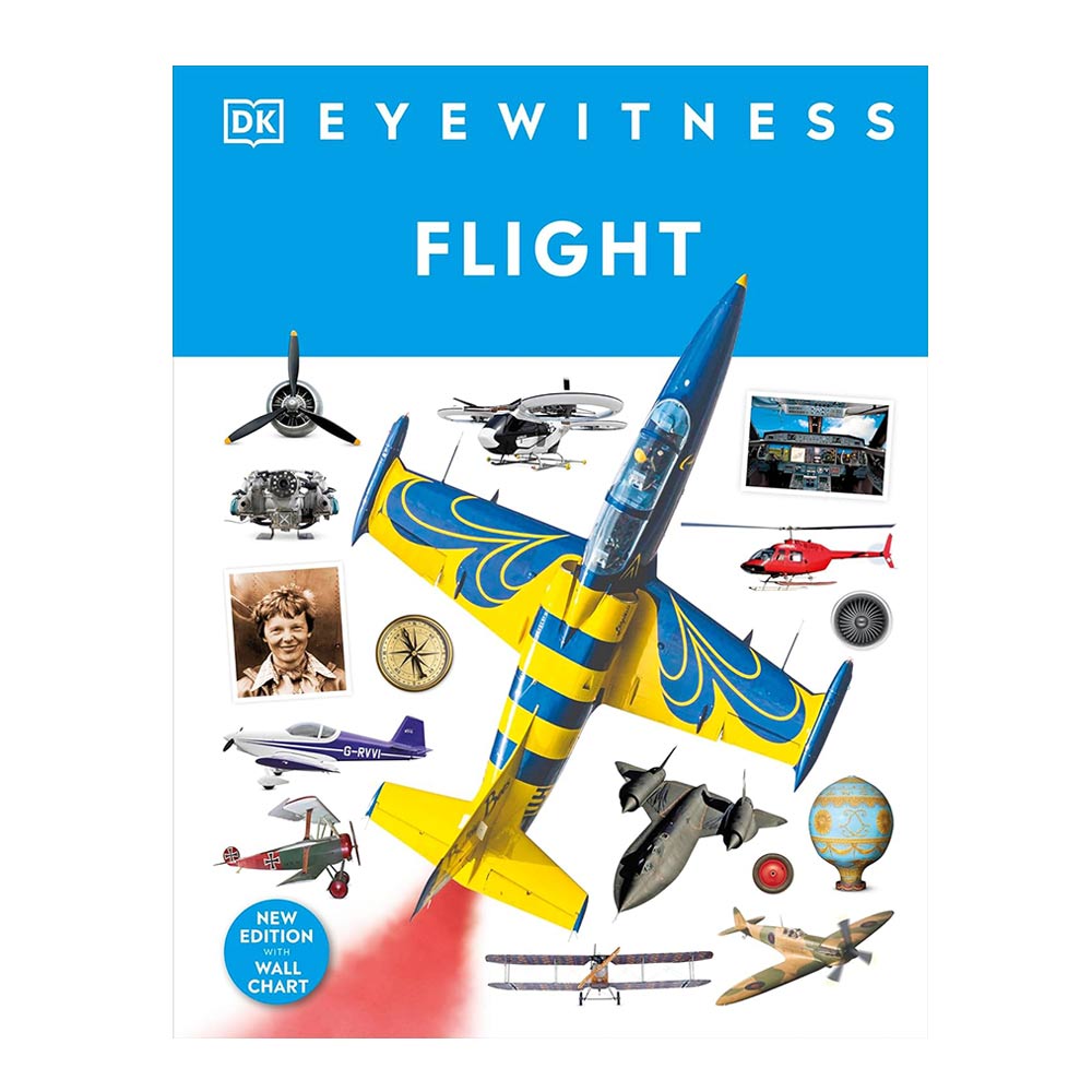Children's Visual tour of incredible images of flying machines, how technology made it possible.