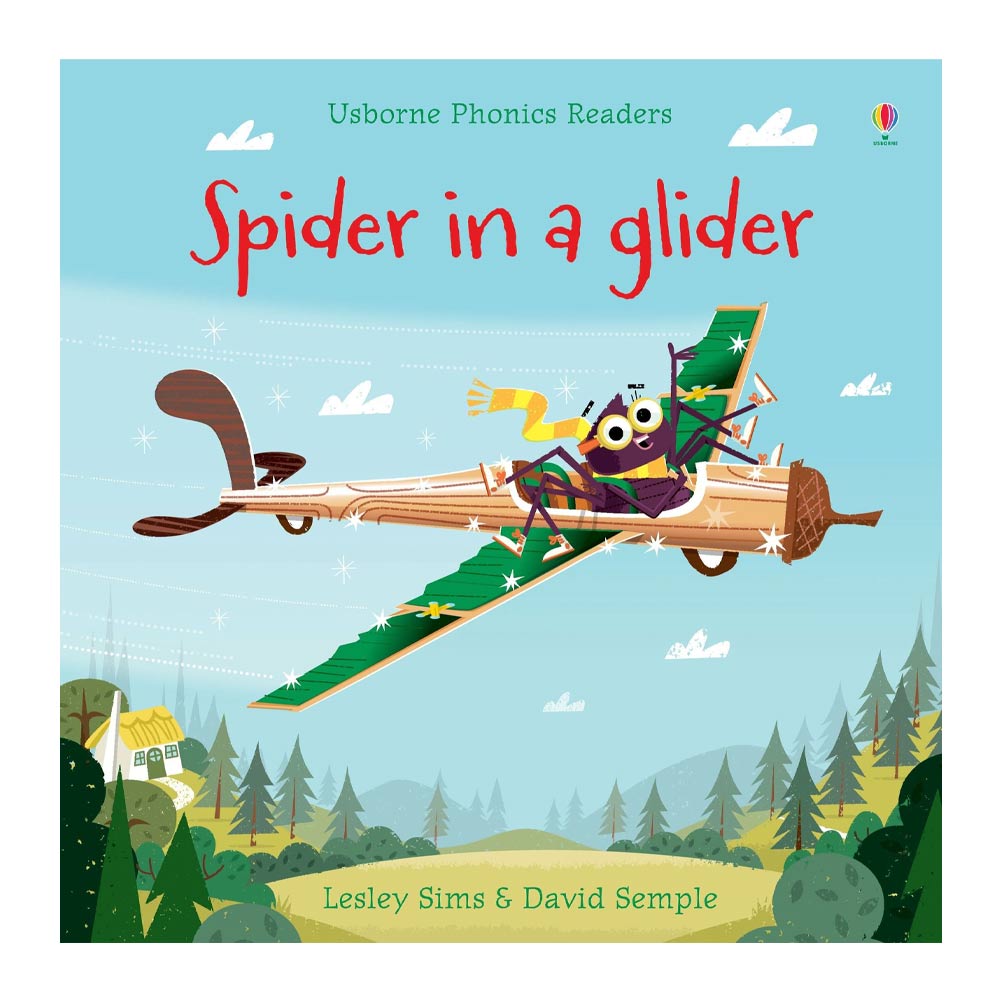 Spider in a Glider By Lesley Sim