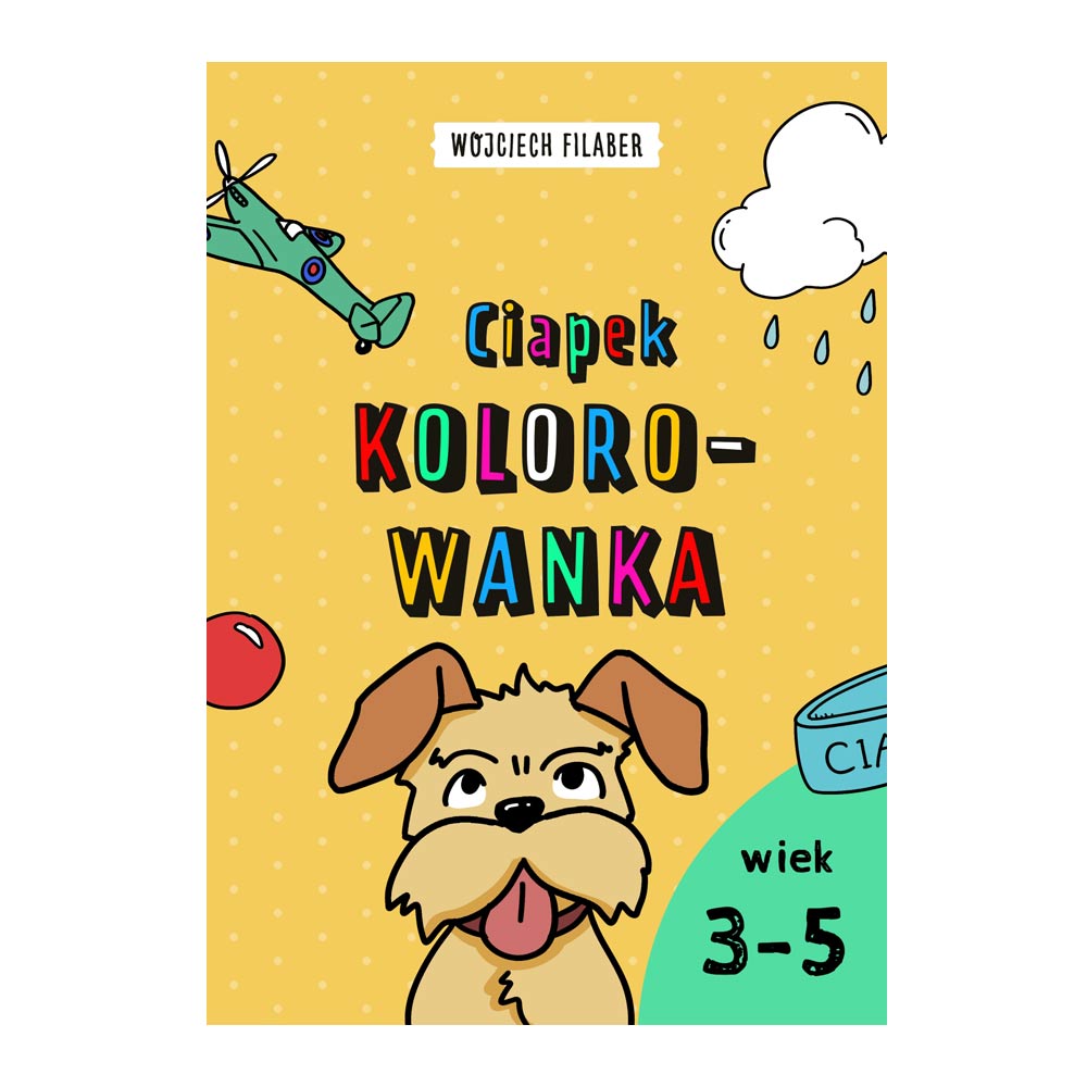 Ciapek the Co-Pilot Dog Colouring Book