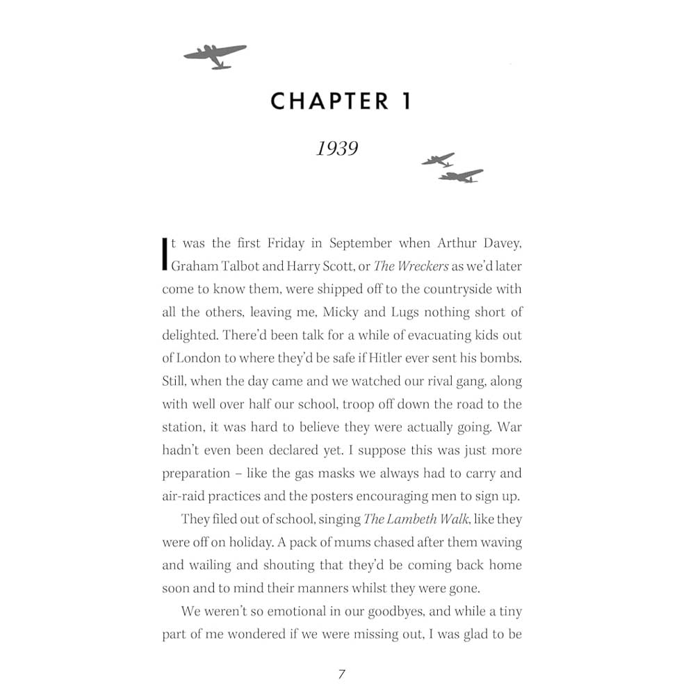 A novel about the friendship and courage of a group of young boys living through the Second World War, from award-winning author Jenny Pearson.