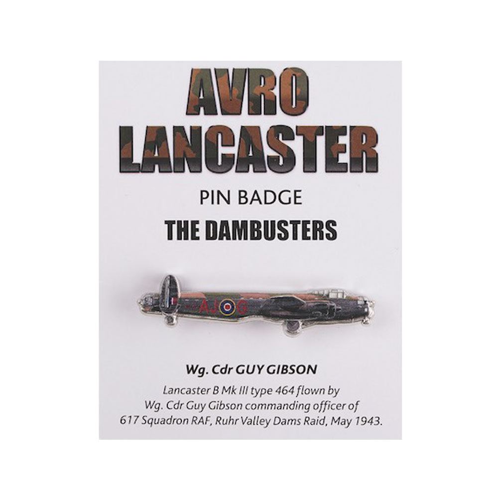 Avro Lancaster 3D Enamel Pin Badge