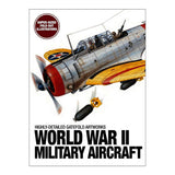 World War II Military Aircraft is a book featuring over 50 famous aircraft from 1939 to 1945, organized by type. It covers legendary fighters, bombers, and Pacific Theatre planes, including the Spitfire, B-17, and Mitsubishi Zero.