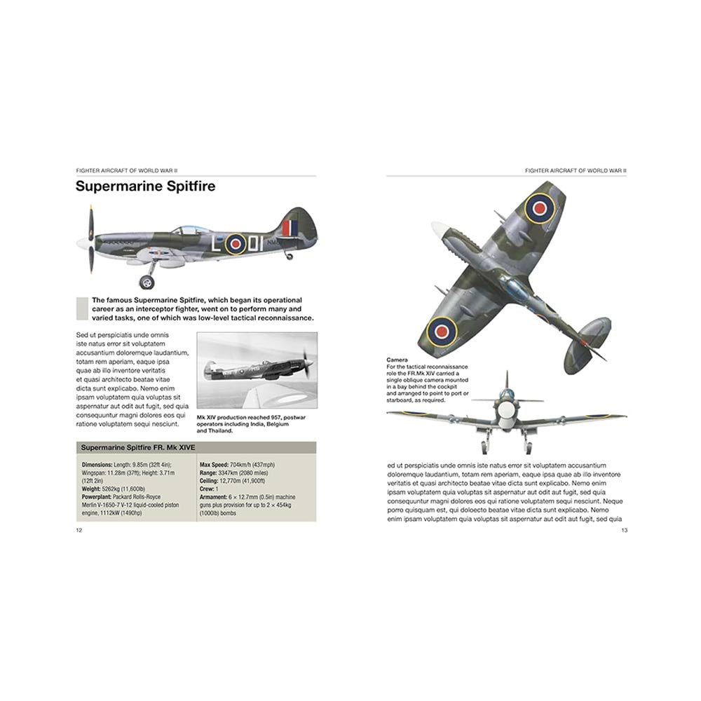 Fighter Aircraft of WWII Pocket Guide