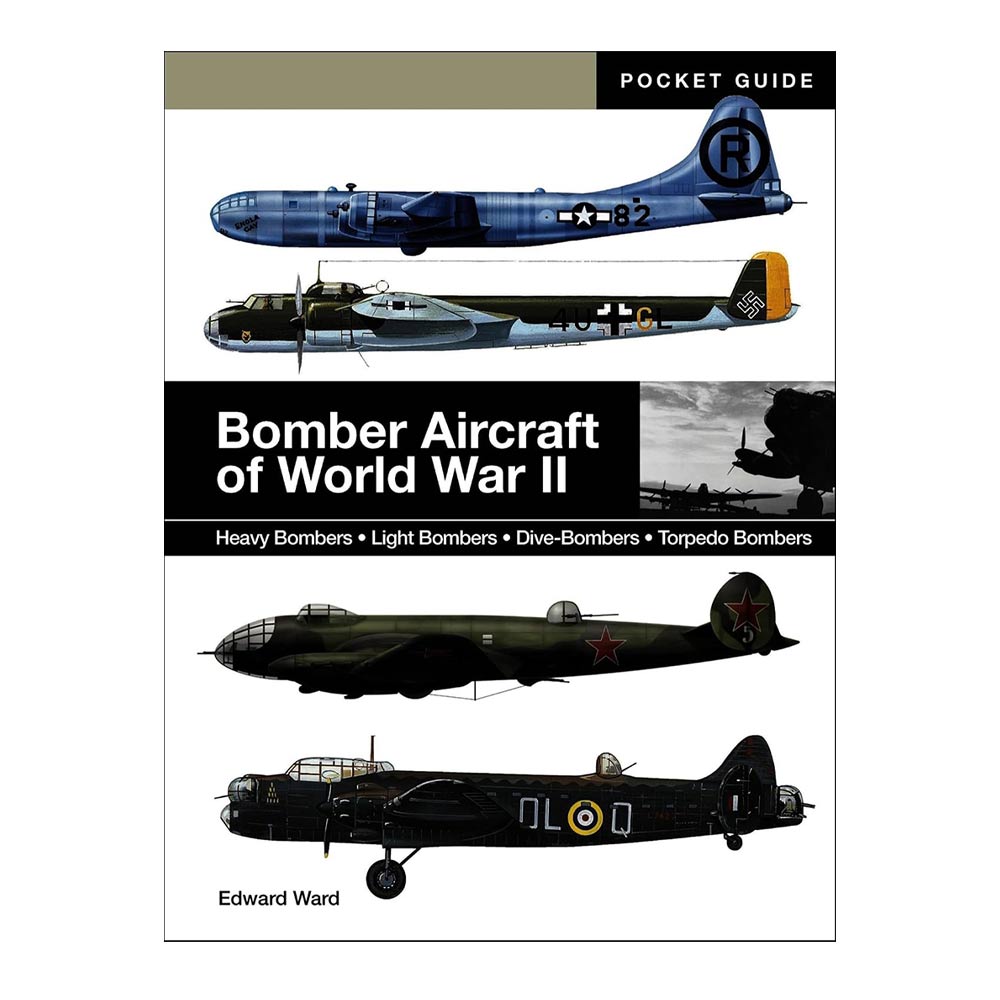 Bomber Aircraft of World War II is a compact, detailed guide featuring over 100 major Axis and Allied aircraft from the war.