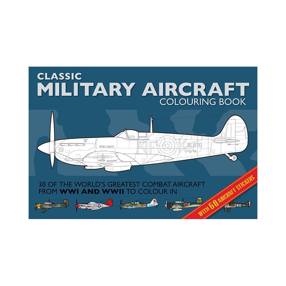 Discover 30 of the most iconic combat aircraft of World War II in this unique guide, packed with precise line drawings and essential technical specifications with 60 full colour stickers.