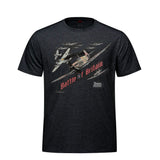 Black t-shirt with 'Battle of Britain' design featuring fighter planes.