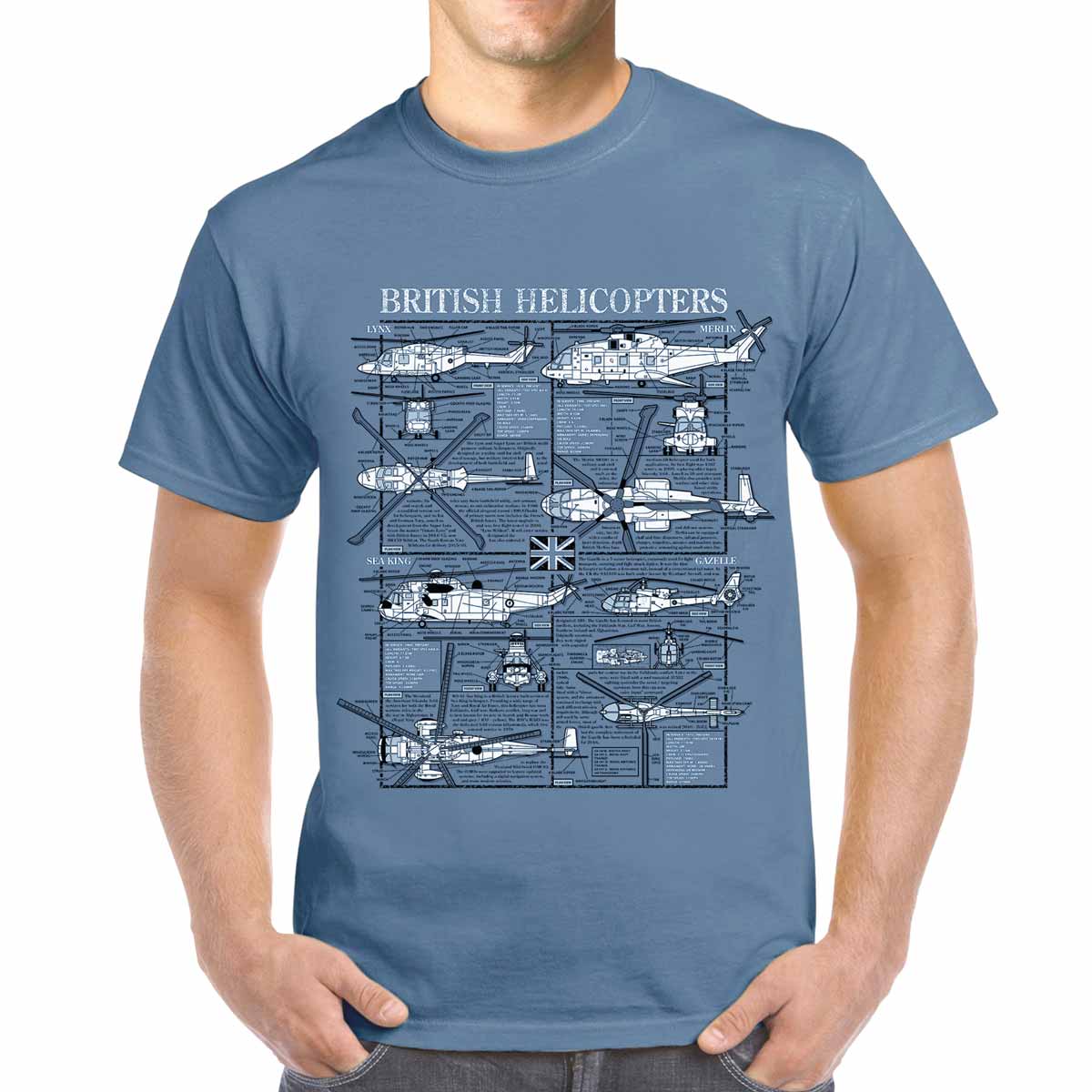 British Helicopters Plan T-Shirt