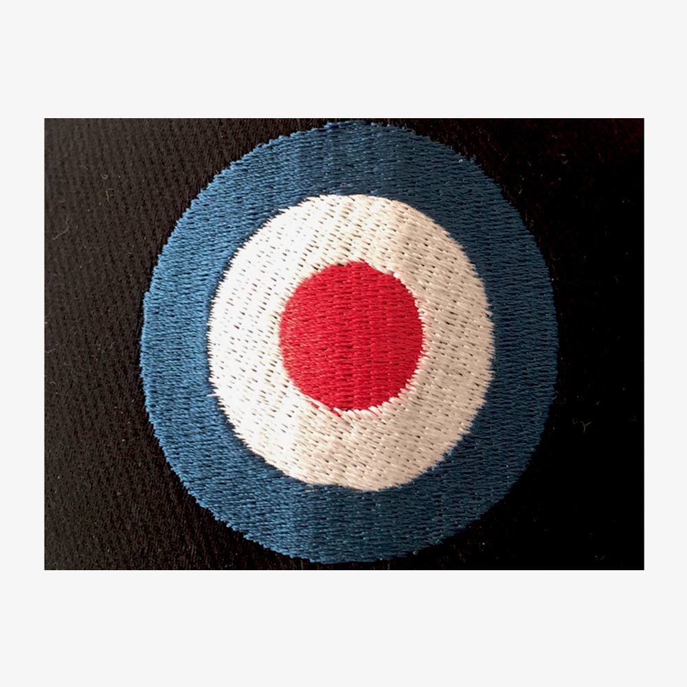 Roundel Embroidered Baseball Cap