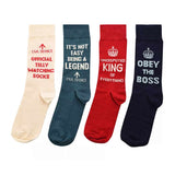 Civil Defence Men's Socks 4pc Gift Set