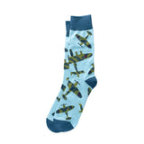 Battle of Britain British WWII Planes Socks