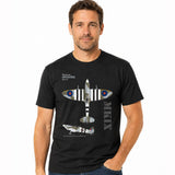Spitfire Mk IX T-Shirt - Black