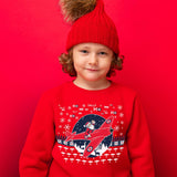 Santa Spitfire Kids Christmas Sweatshirt