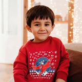 Santa Spitfire Kids Christmas Sweatshirt