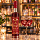 Chocks Away Cherry Gin bottle, distilled in Shropshire with seasonal farm-grown cherries; 700ml, 40% ABV.