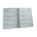A 53 week 'Week to view' diary section with daily event dates drawn from RAF &amp; aviation history, with Week numbers and Notes and Reminders spaces.