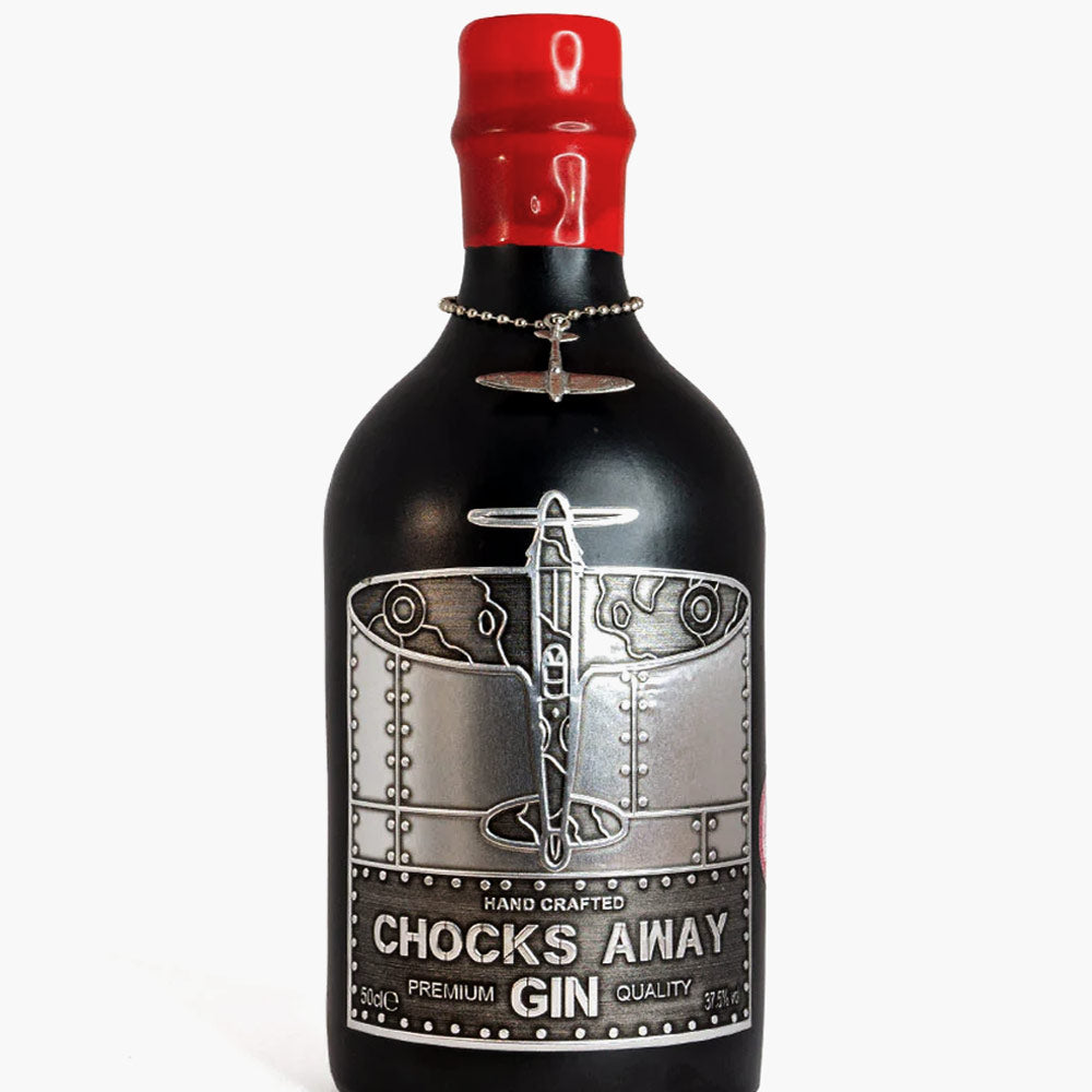 This gin has been created exclusively for the Royal Air Force Museum using only the finest ingredients. Bottled in our striking black ceramic bottle, with Spitfire charm.