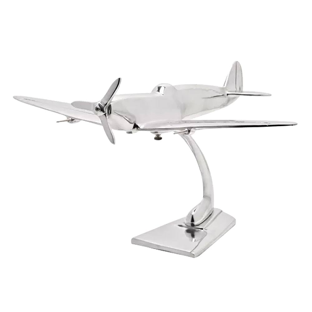 Crafted Spitfire 14 inch size from premium aluminium, it features a highly polished, shiny finish.