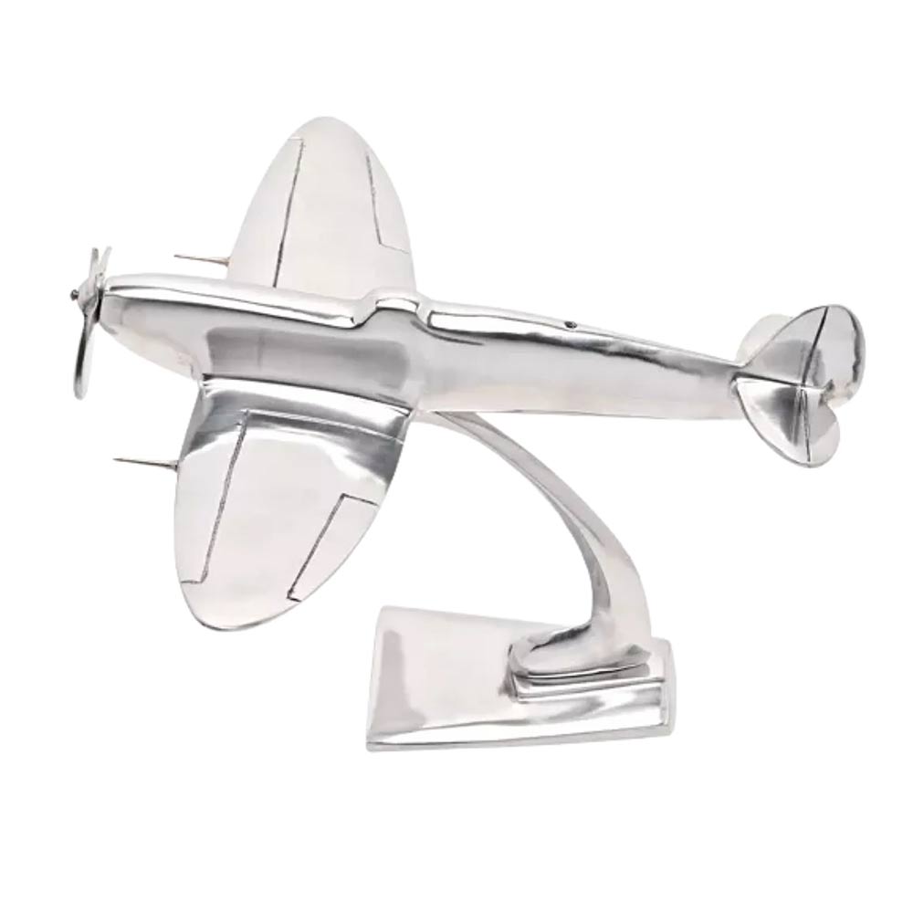 Crafted Spitfire 14 inch size from premium aluminium, it features a highly polished, shiny finish.