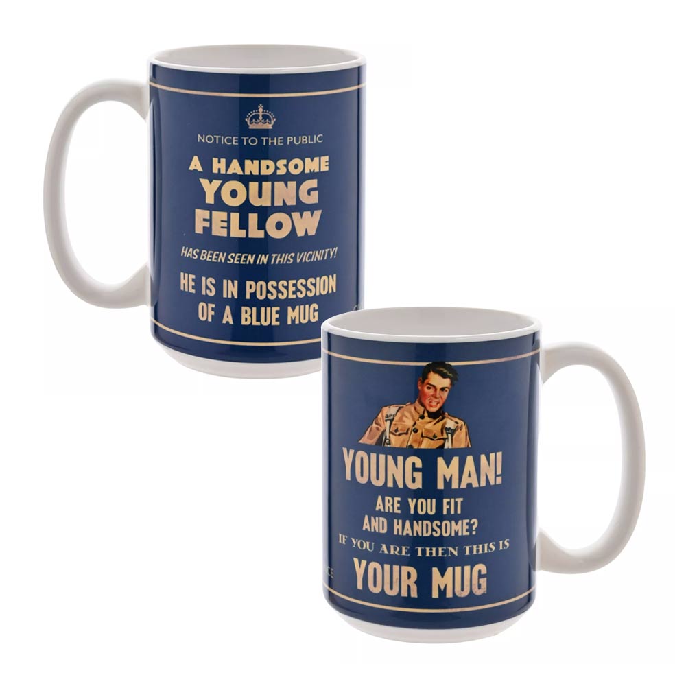 Civil Defence Young Man Mug