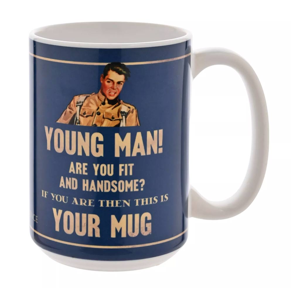 Civil Defence Young Man Mug