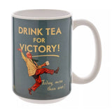 Civil Defence Drink Tea For Victory Mug