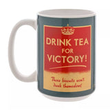 Civil Defence Drink Tea For Victory Mug