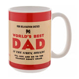 Civil Defence World's Best Dad Mug