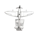 Shiny polish 6 inch metal Spitfire model.