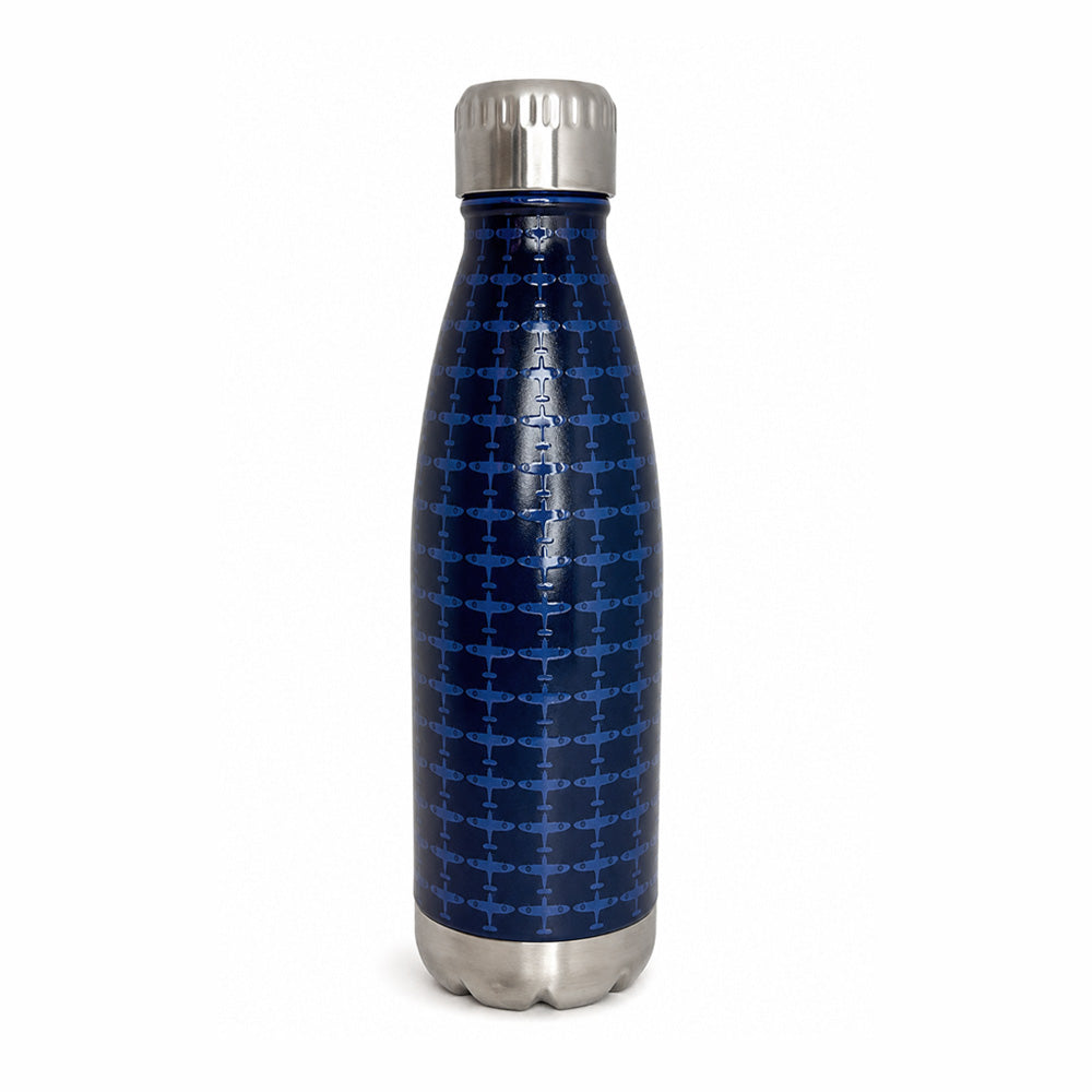 Spitfire Stainless Steel Water Bottle - Navy