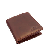 RAF Wings Tri Fold Wallet - Brown