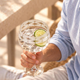 This elegant gin balloon glass features a Spitfire design and a small Royal Air Force Museum logo. Each glass is decorated by hand in the UK using traditional sandblasting techniques.