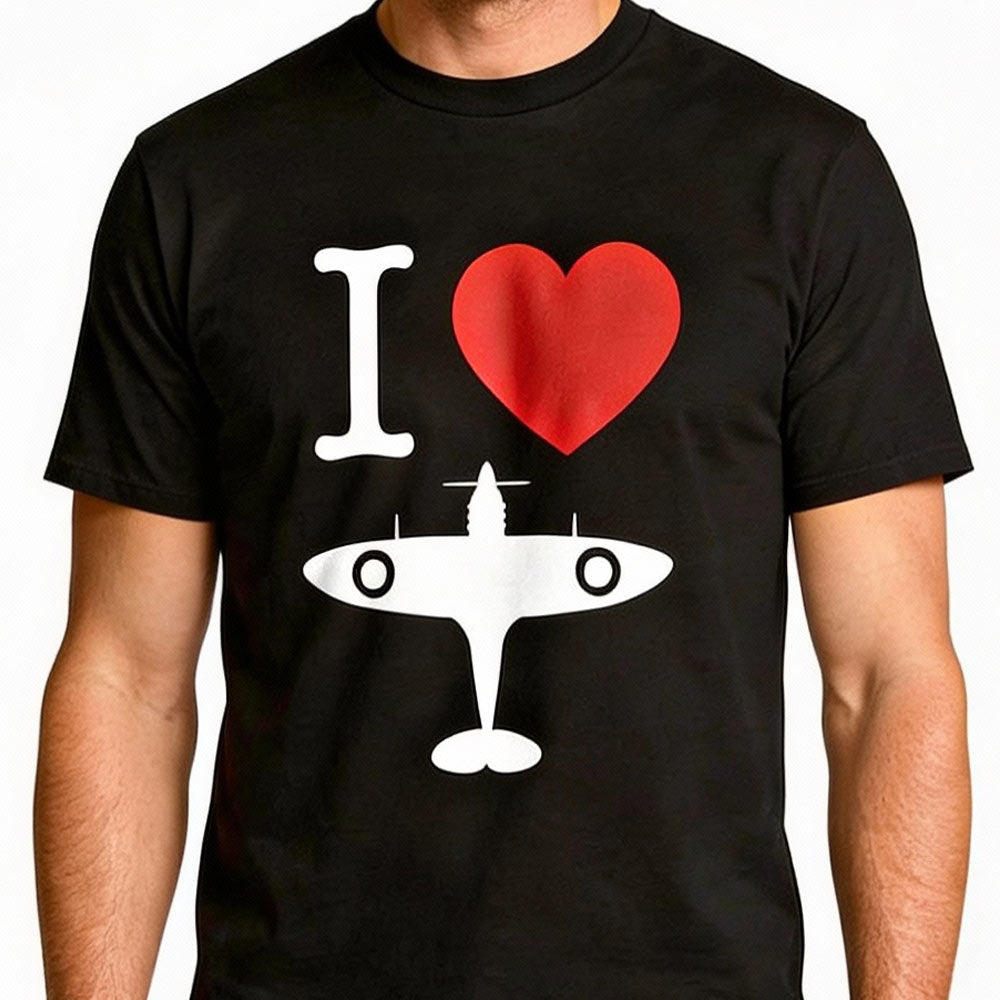 I Love Spitfire T-Shirt