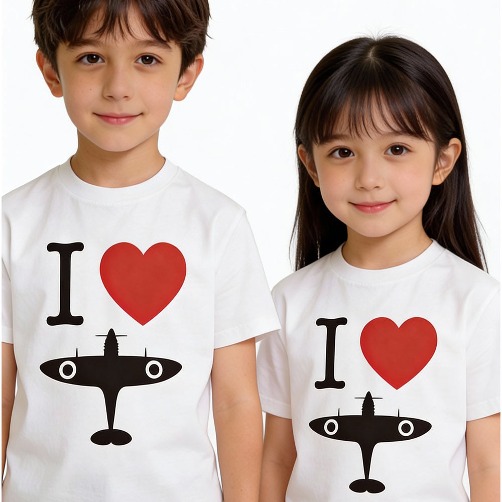 I Love Spitfire Kids T-Shirt
