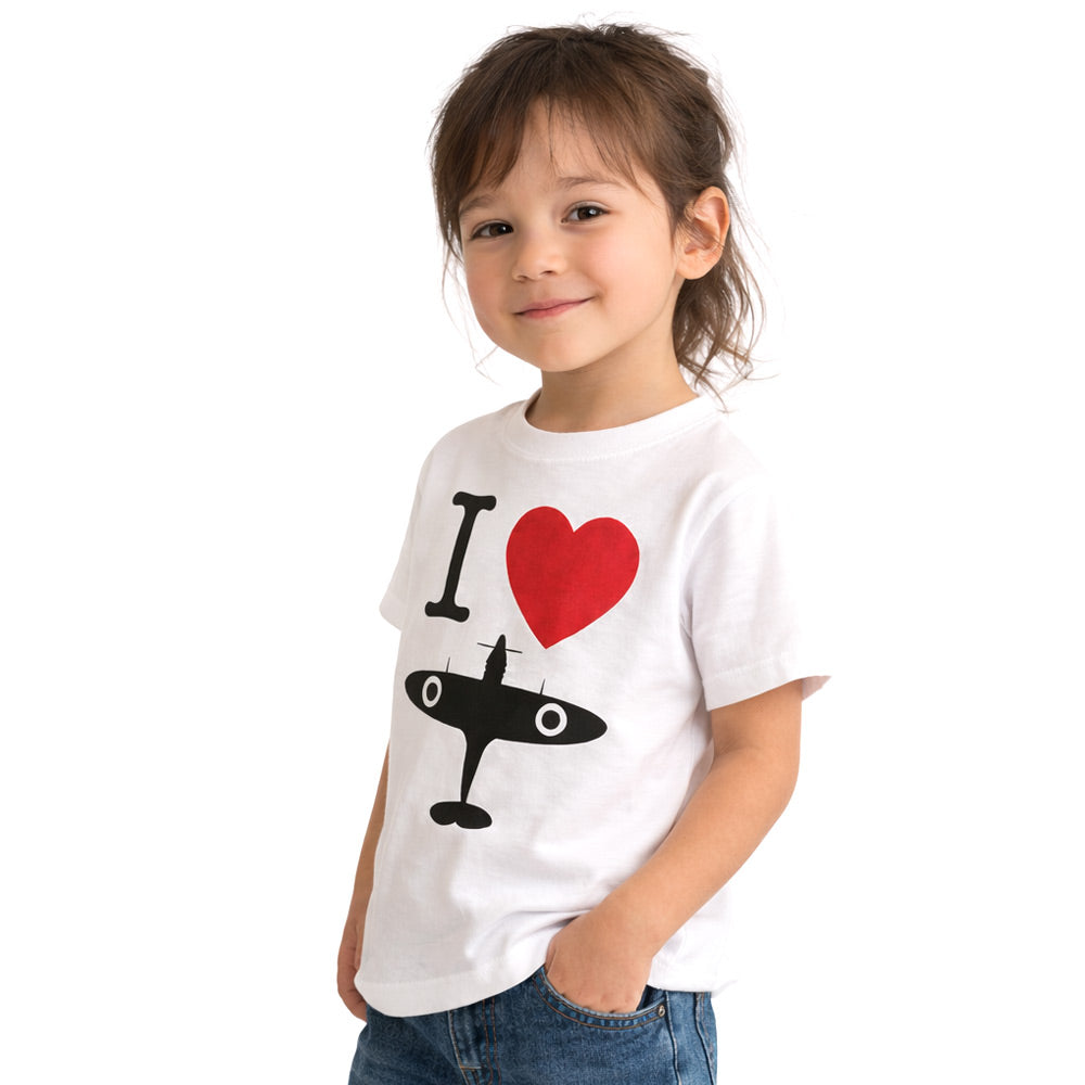 I Love Spitfire Kids T-Shirt